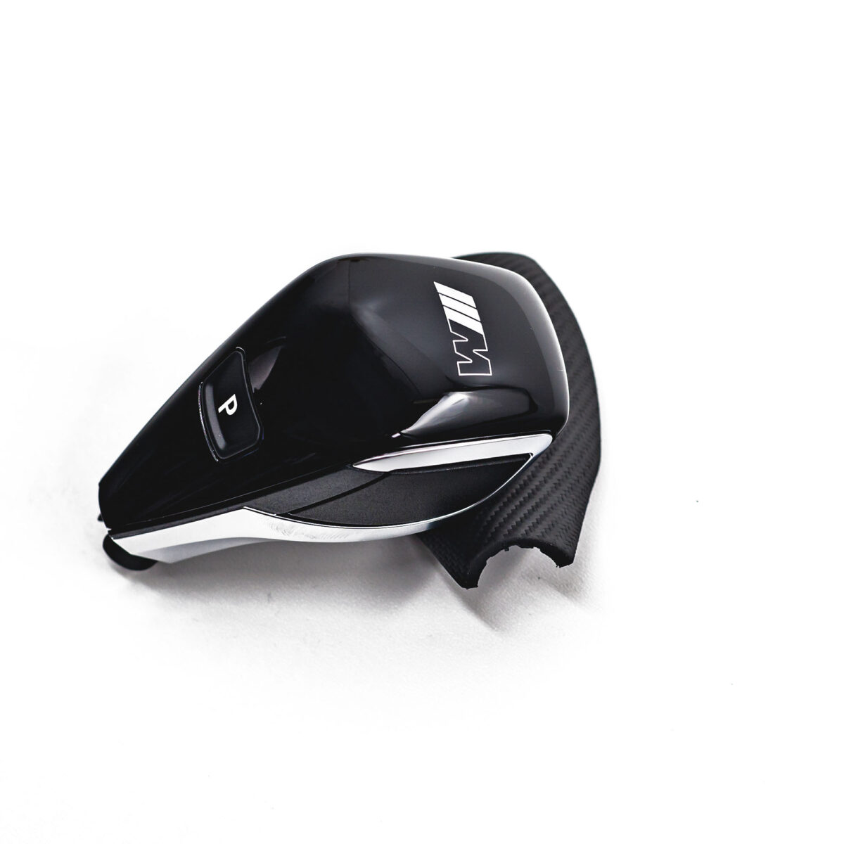 OEM BMW M Performance Gear shifter, carbon - 61315A40305 only showing the gear shifter