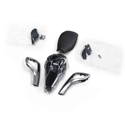 All parts of OEM BMW M Performance Gear shifter, carbon - 61315A40305 from the side
