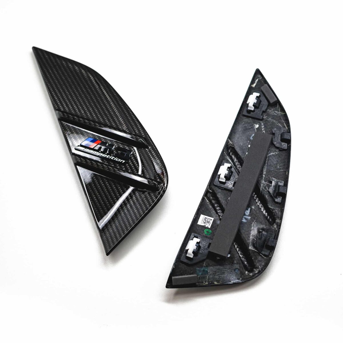 OEM BMW M Performance G80/G81 M3 carbon fiber side gills - Image 6