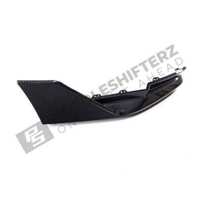 Side view of OEM BMW M Performance carbon fiber Aero rear winglets 51195A1B169
