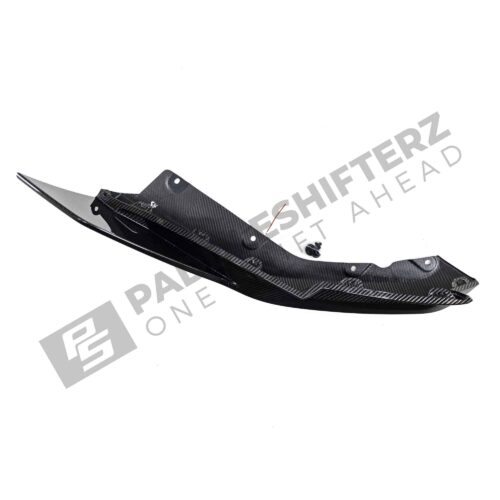 Top view of OEM BMW M Performance carbon fiber Aero rear winglets 51195A1B169