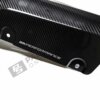 Close up of Rear view of OEM BMW M Performance carbon fiber Aero rear winglets 51195A1B169