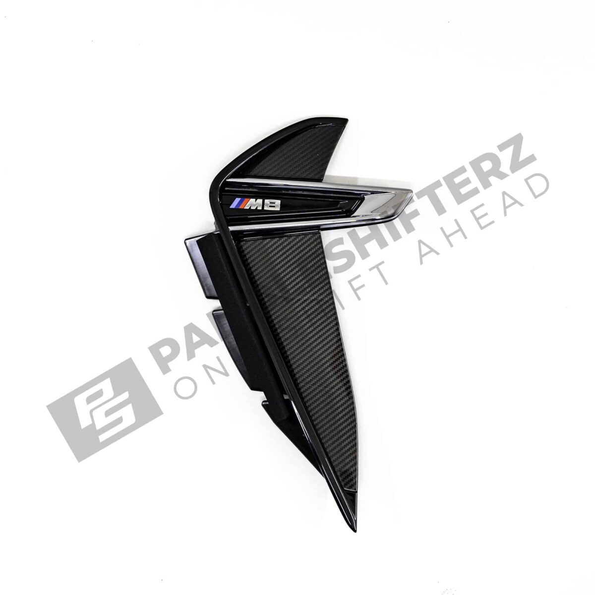 OEM BMW M Performance carbon fiber side vent trim - M8 left side