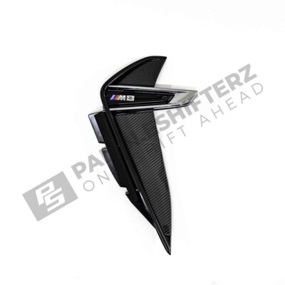 OEM BMW M Performance carbon fiber side vent trim - M8 left side