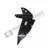 OEM BMW M performance carbon fiber side trim, left side rear full view