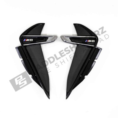 OEM BMW M Performance Karbonfaser Seitenschlitzverkleidung - M8 beidseitig