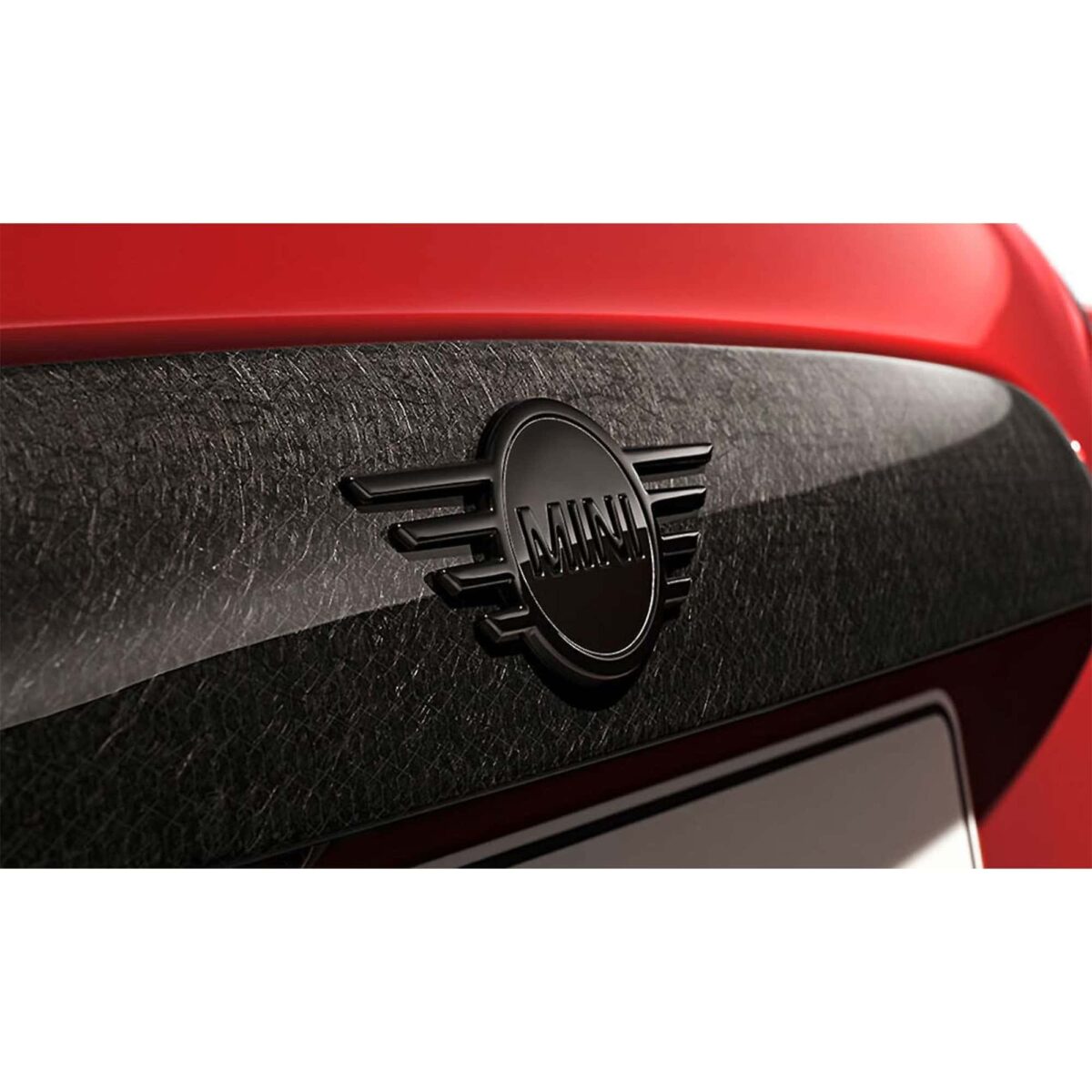 OEM MINI JCW genäht Kohlefaser Kofferraumklappe Griff - 51912465236