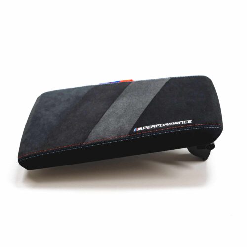 Original BMW M Performance Armrest Alcantara 51165A5D595 side shot