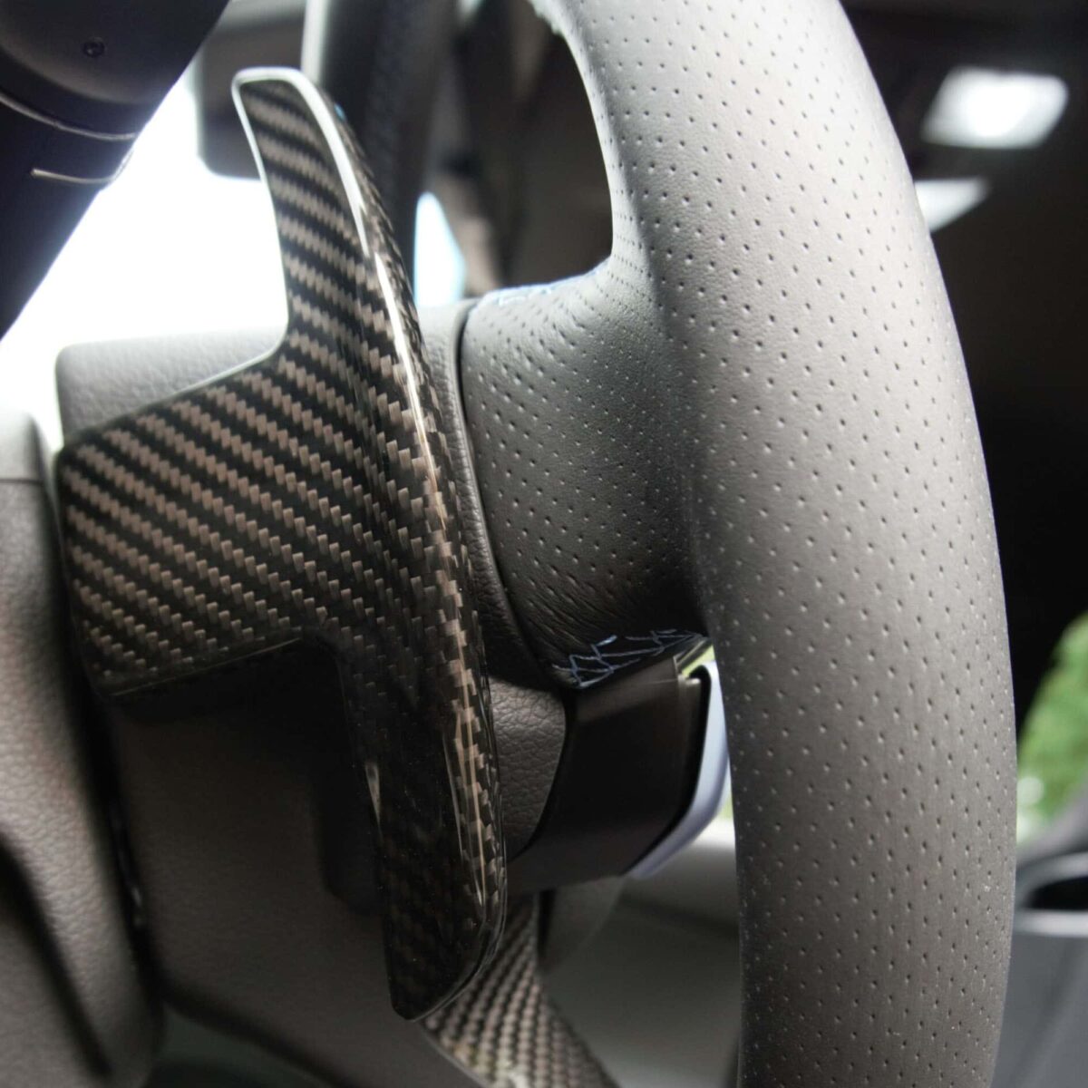Carbon fiber paddle shifters - Hyundai i30N, i20N – Bild 3