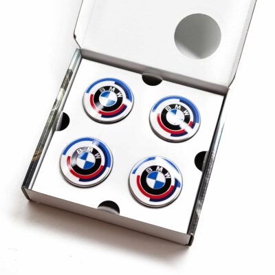 BMW 50 year m anniversary Wheel Center Cap Set - 50 Year M - 112mm 36125A57484