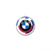 OEM BMW 50 Year M hood and trunk emblems - F39 X2 – view 3