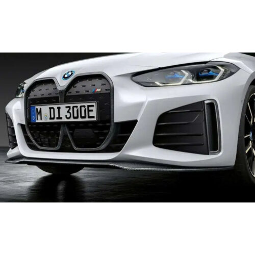 PaddleShifterz BMW M Performance Carbon fiber Front attachement spoiler i4 G26 Gran Coupe 51195A36851