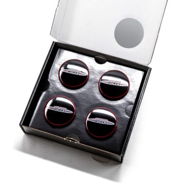 Alternative view of MINI Floating Wheel Center Cap Set JCW Edition - 36122469710