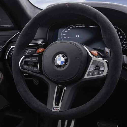 PaddleShifterz OEM BMW Alcantara steering wheel F90 M5 CS 32309503439