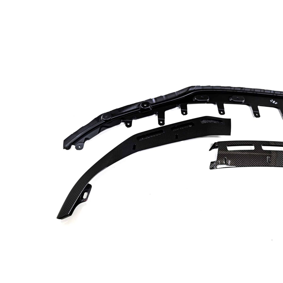 OEM BMW M Performance carbon fiber front lip - 51195A36851 - Image 3
