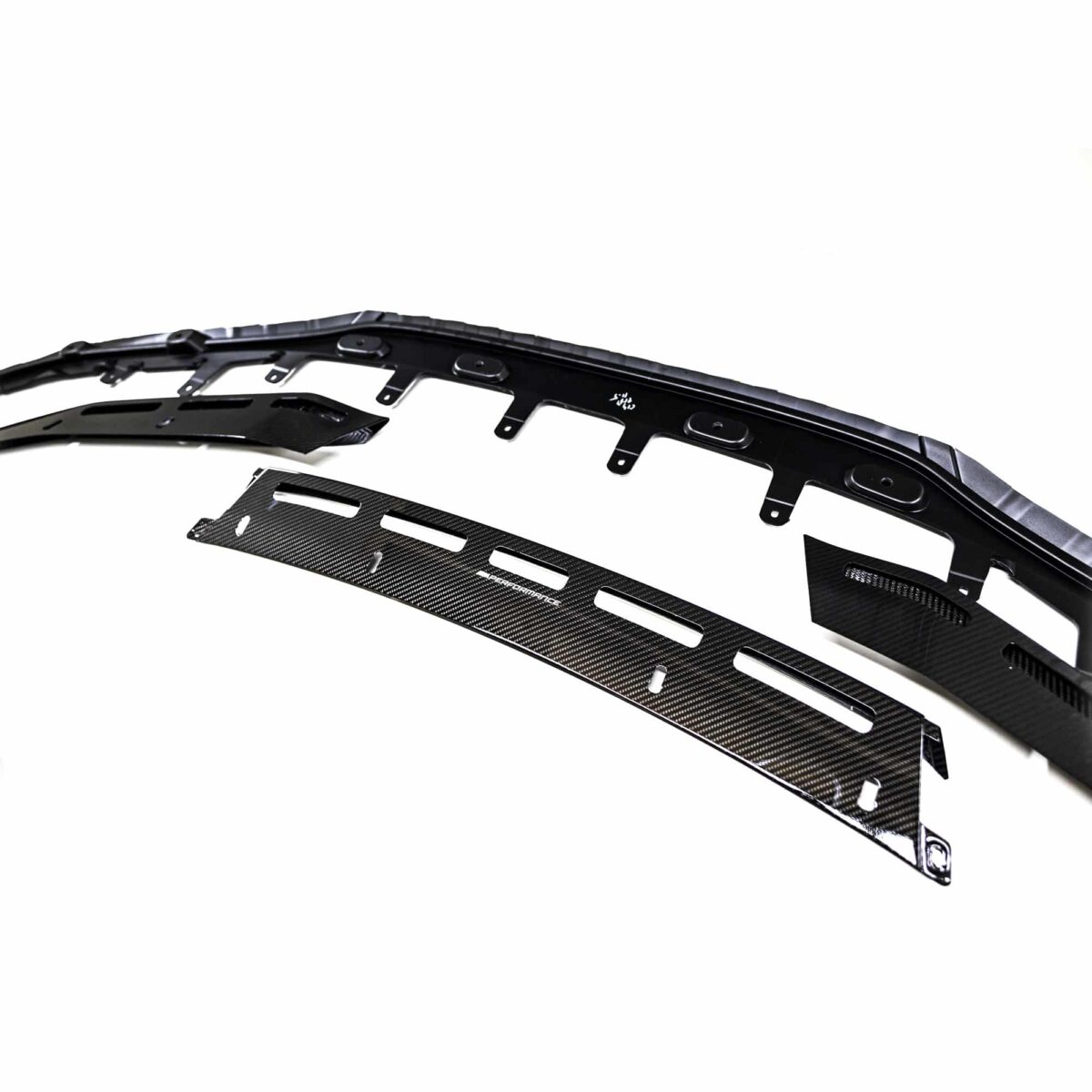 OEM BMW M Performance carbon fiber front lip - 51195A36851 - Image 4