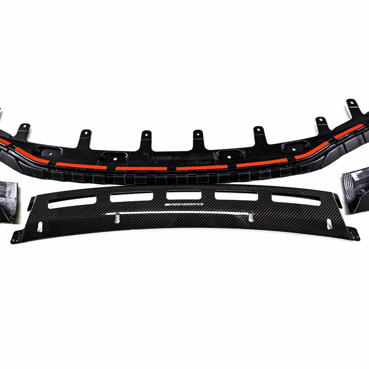 OEM BMW M Performance carbon fiber front lip - 51195A36851 - Image 5