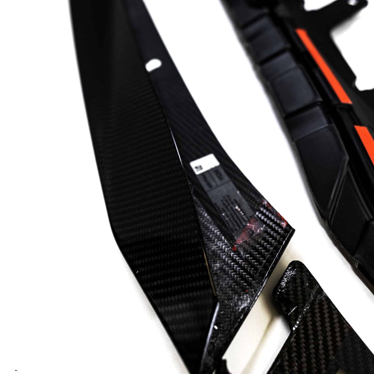 OEM BMW M Performance carbon fiber front lip - 51195A36851 - Image 6