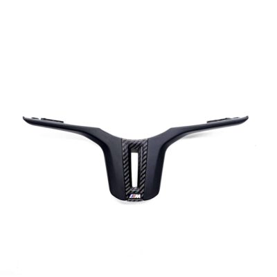 OEM BMW M carbon fiber steering wheel trim w/o heating 32309882892