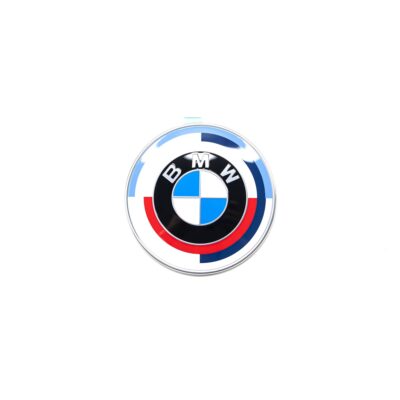 Alternative view of OEM BMW 50 Year M emblem - 51148087189