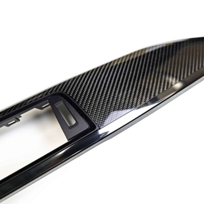 Alternative view of OEM BMW Carbon dashboard trim - 51458057629-51458057630
