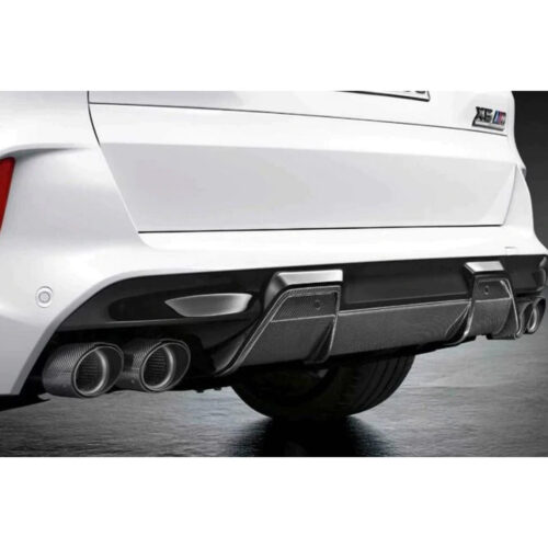 OEM BMW M Performance F95 X5M : F96 X6M Carbon Rear Diffuser - 51125A130B0