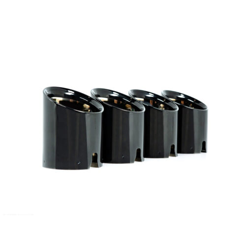 Original BMW G80, G82, G83 M3:M4 black chrome exhaust tip set - 18308096126