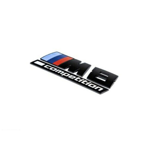 PaddleShifterz BMW F91 F92 F93 M8 Competition Trunk Emblem badge gloss black 51148098328