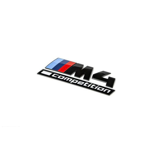 PaddleShifterz BMW G82 G83 M4 Competition Trunk Emblem badge gloss black 51148084165