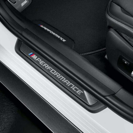 PaddleShifterz BMW M Performance Carbon Fiber Door Sill Trim - 3er G20, G21, M3 G80, G81 51472472520