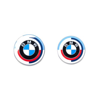 PaddleShifterz OEM BMW 50 year M anniversary emblem 51148087194 51148087196