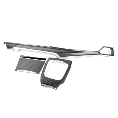 PaddleShifterz OEM BMW Gloss carbon fiber interior kit - for vehicles with the curved display 1