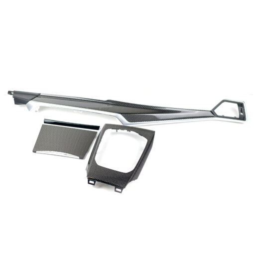 PaddleShifterz OEM BMW Gloss carbon fiber interior kit - for vehicles with the curved display 1
