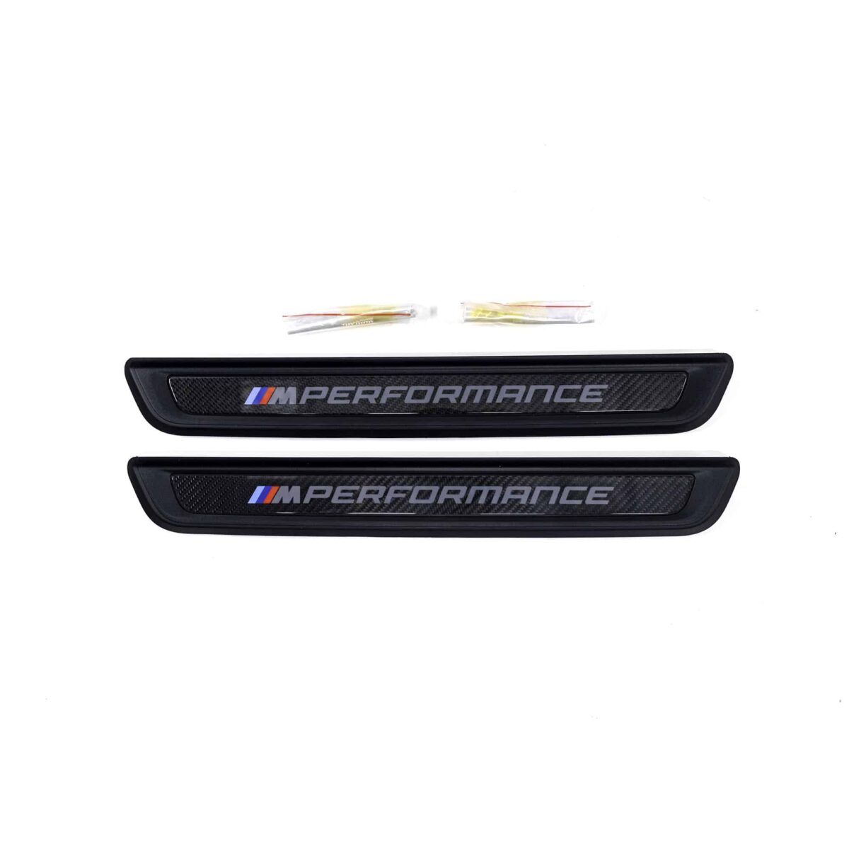 OEM BMW M Performance carbon fiber door sill trim 51472472520
