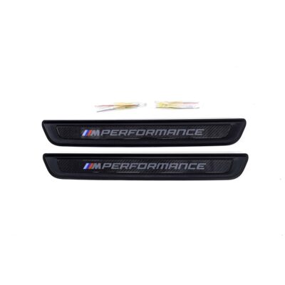OEM BMW M Performance carbon fiber door sill trim 51472472520