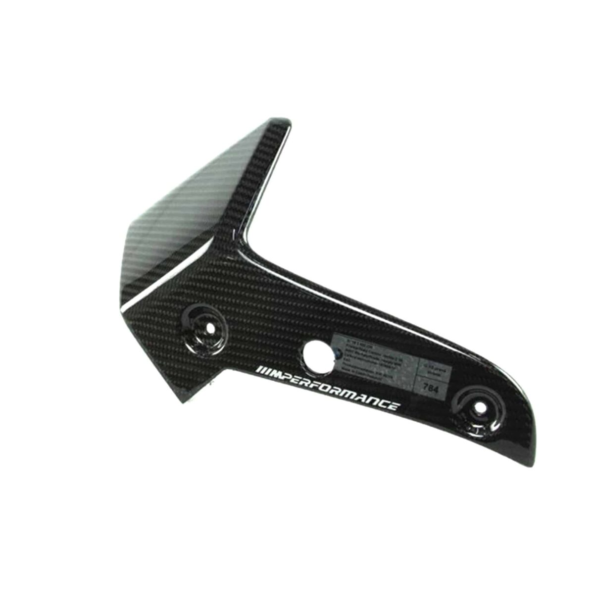 OEM BMW Kohlefaser Frontstoßstange Winglet für BMW G05 X5 rechte Seite 51192455499, 51192455500