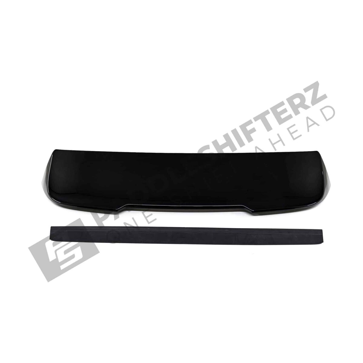 Top view of OEM BMW M Performance Gloss black roof spoiler – 51622473006