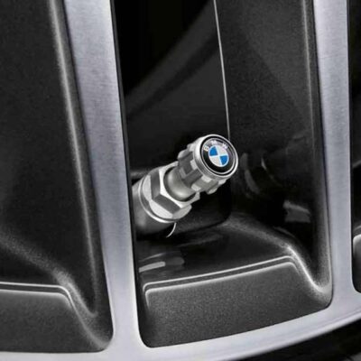 PaddleShifterz OEM BMW valve caps set of 4 - BMW logo - 36122447401