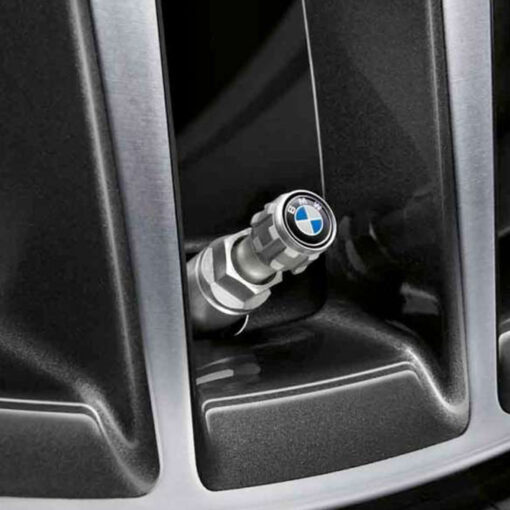 PaddleShifterz OEM BMW valve caps set of 4 - BMW logo - 36122447401
