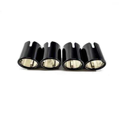 Original BMW F90 M5 black chrome exhaust tips 18108072035