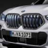 PaddleShifterz Original BMW M performance carbon fiber grill with iconic glow X6 G06 51712467265