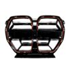 OEM BMW M4 CSL black front grille - 51138085968