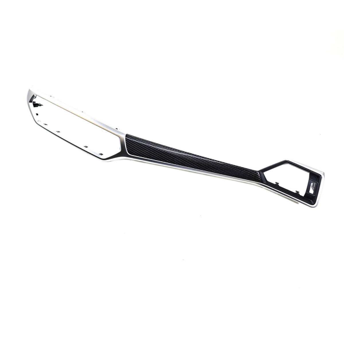 OEM BMW carbon dashboard trim - 51458094579, 51458094580