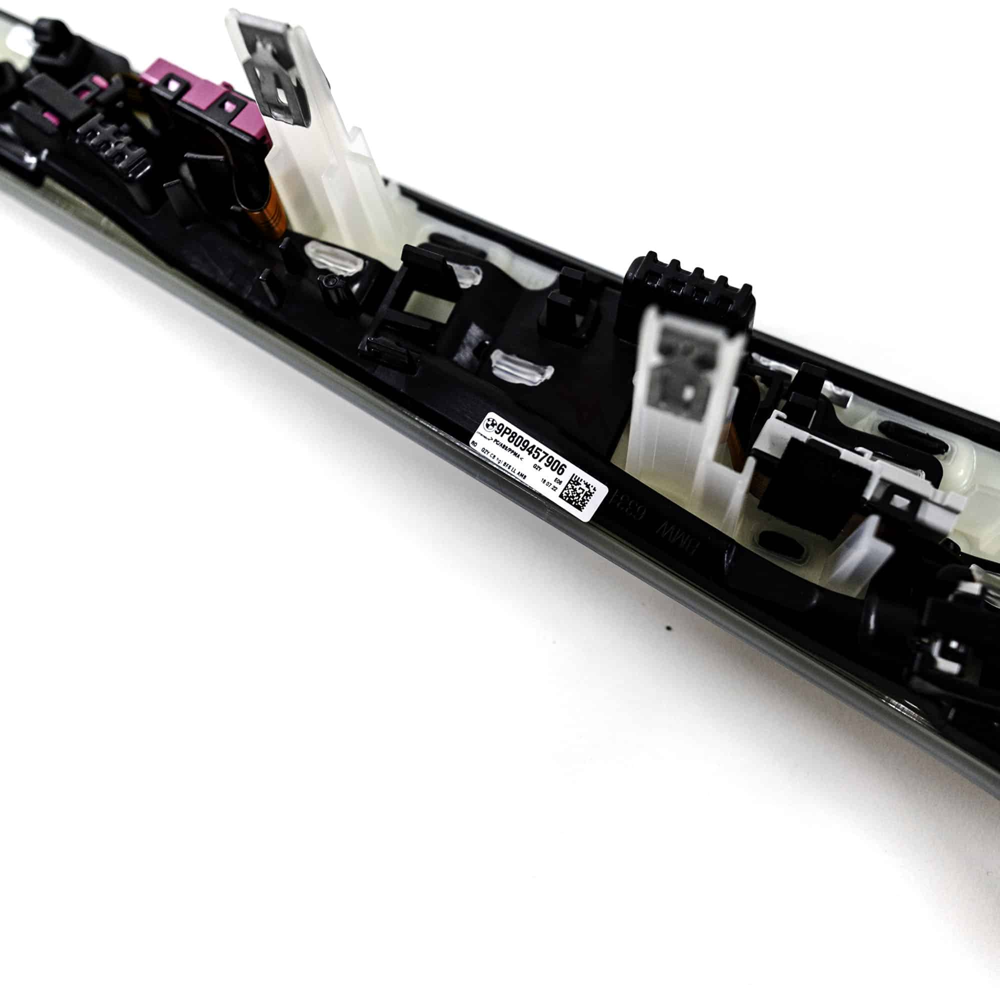 OEM BMW carbon dashboard trim - 51458094579, 51458094580