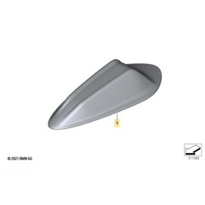 PaddleShifterz Original BMW i4 G26 aramid antenna cover 65 20 5 A59 AB7