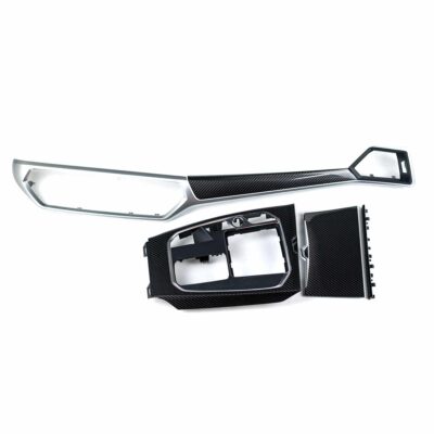 OEM BMW Gloss carbon fiber interior trim kit – G80, G82 Manual