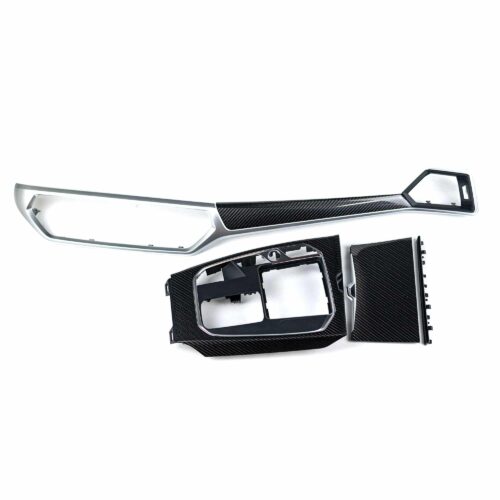 OEM BMW Gloss carbon fiber interior trim kit – G80, G82 Manual
