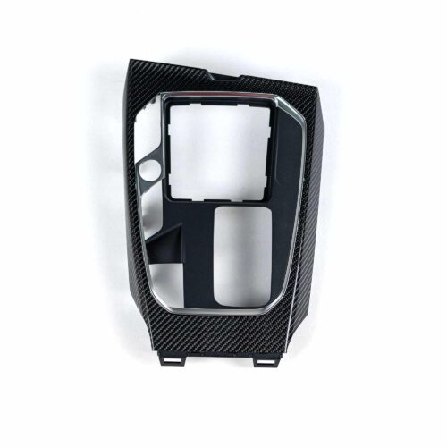 OEM BMW Carbon fiber center console trim, manual