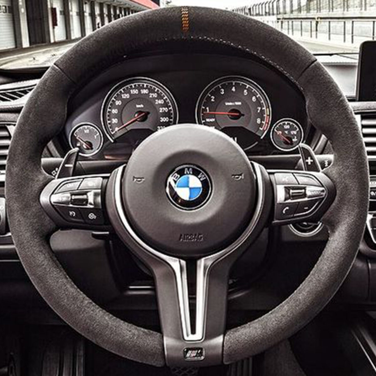OEM BMW M Sport alcantara steering wheel - M4GTS 32 30 7 990 790