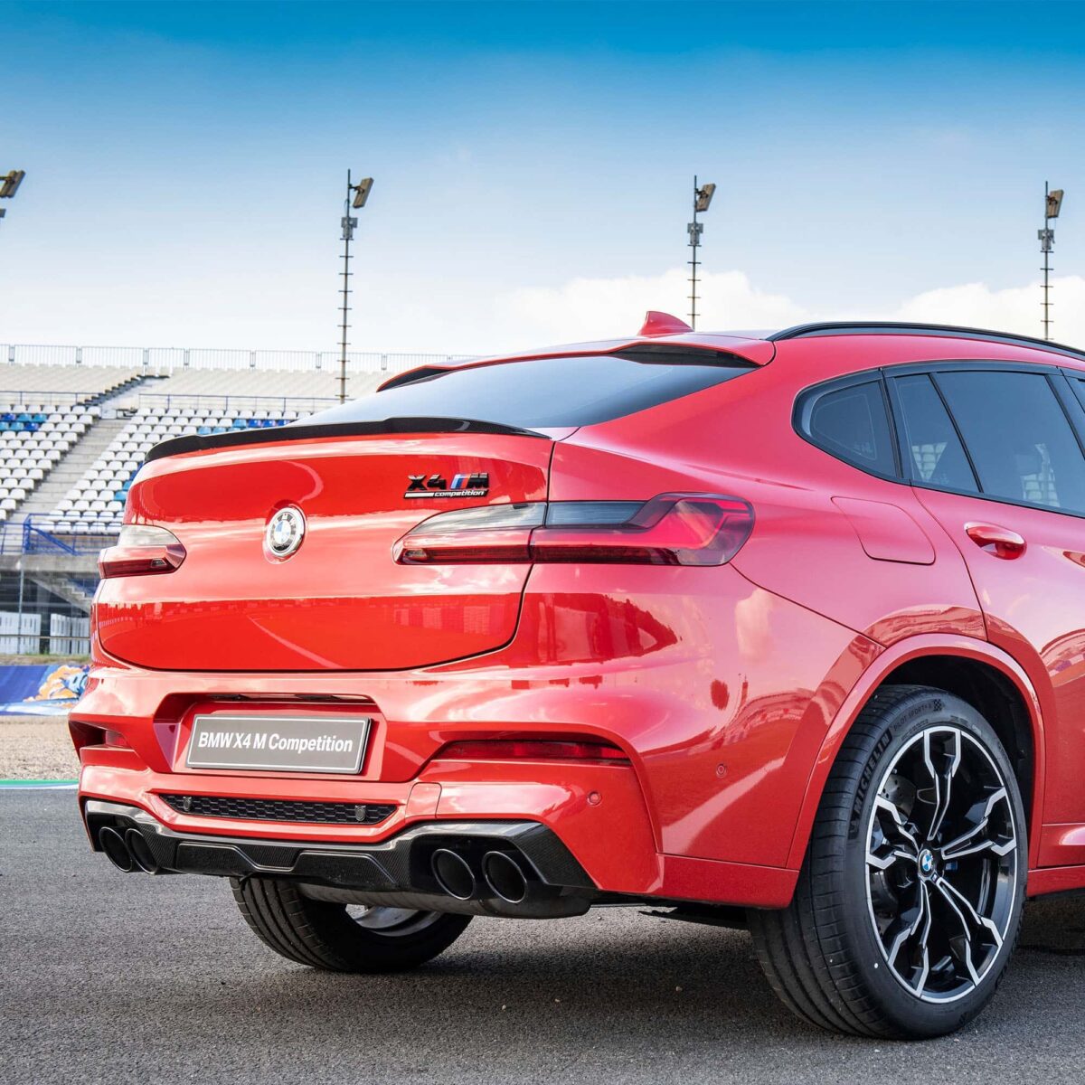 PaddleShifterz OEM BMW Carbon Fiber spoiler for X4M - 51628083993 Competition